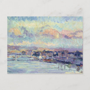 View of Paris (oil on canvas) Postcard