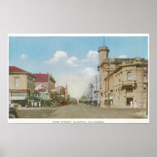 View of Park StreetAlameda, CA Poster