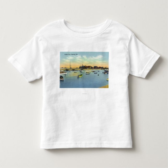 View of Perkins Cove Toddler T-Shirt (Front)