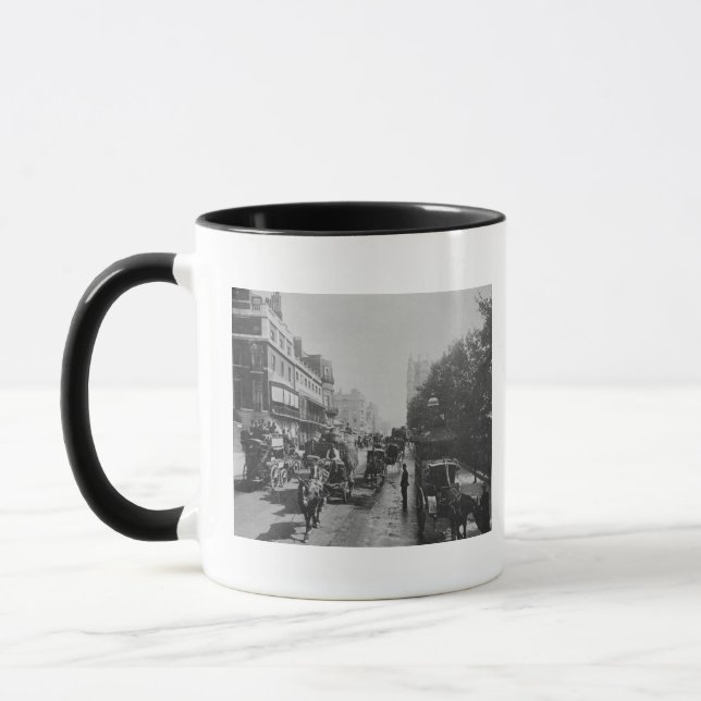 View of Piccadilly, c.1900 Mug (Left)