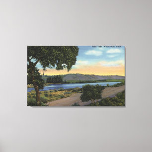 View of Pinto Lake Canvas Print