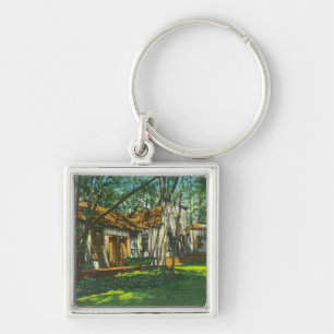 View of Pioneer Town at Big Trees Park Key Ring