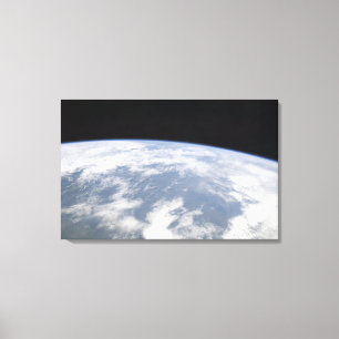 View of planet Earth from space Canvas Print