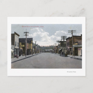 View of Plaza, Tahquitz Canyon Postcard