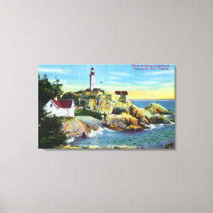 View of Point Atkinson Lighthouse 2 Canvas Print