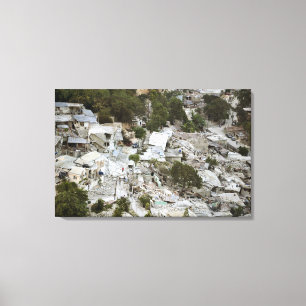 View of Port-au-Prince, Haiti Canvas Print