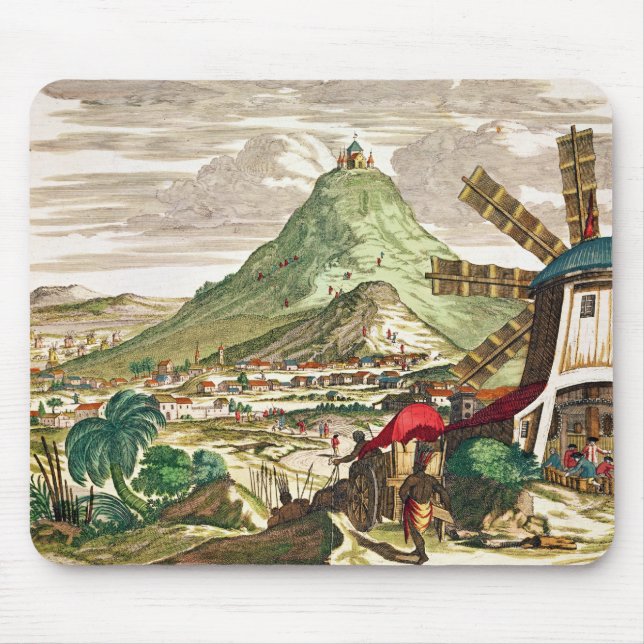 View of Potosi in Bolivia Mouse Pad (Front)