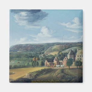 View of Potrel Manor, near Dragey in Normandy Magnet