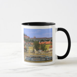 View of Prague Castle and town by Vltava Mug