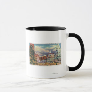 View of Queen Victoria Rock Formation Mug