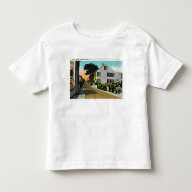 View of Quince Street Toddler T-Shirt (Front)