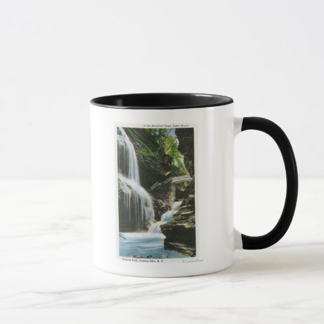 View of Rainbow Falls 2 Mug (Right)