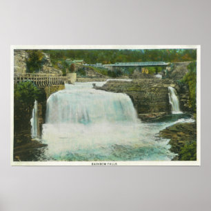 View of Rainbow Falls # 2 Poster