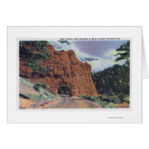 View of Red Canyon, near Park Entrance