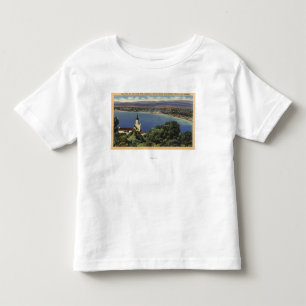 View of Redondo & Hermosa Beaches Toddler T-Shirt