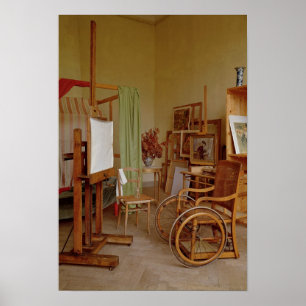 View of Renoir's studio, used from 1907 Poster