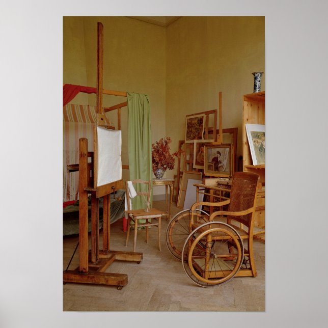 View of Renoir's studio, used from 1907 Poster (Front)