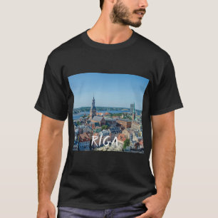 View of Riga city centre from above T-Shirt