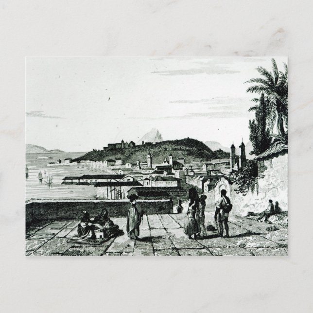 View of Rio de Janeiro from the church Postcard (Front)