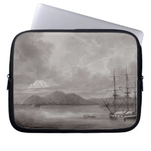 View of Rio de Manila (lithograph) Laptop Sleeve
