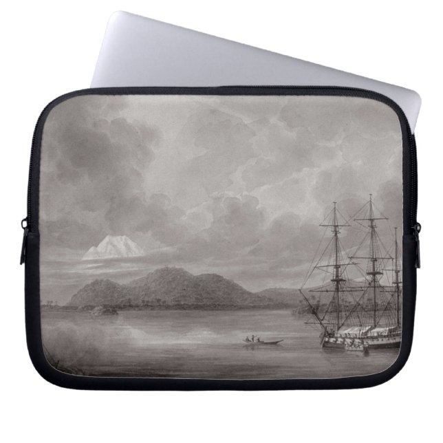 View of Rio de Manila (lithograph) Laptop Sleeve (Front)