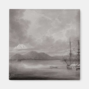 View of Rio de Manila (lithograph) Magnet
