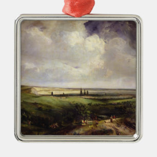View of Rouen, 1831 Metal Tree Decoration