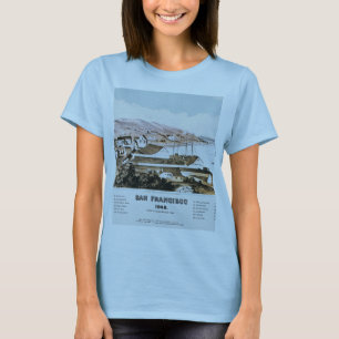 View Of San Francisco, 1849 T-Shirt
