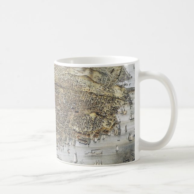 View Of San Francisco, 1878 Coffee Mug (Right)