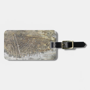 View Of San Francisco, 1878 Luggage Tag