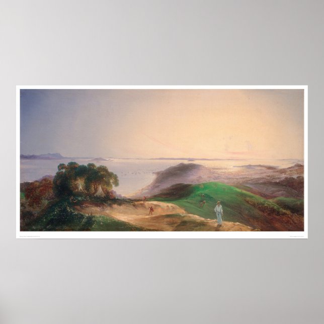 View of San Francisco Bay (0576A) Poster (Front)