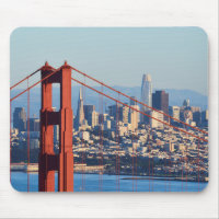 View of San Francisco Through Golden Gate Bridge