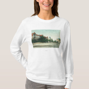 View of Santa Cruz AvenueLos Gatos, CA T-Shirt