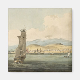 View of Santa Cruz, plate 3 from 'A Voyage to Coch Magnet