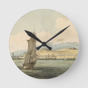 View of Santa Cruz, plate 3 from 'A Voyage to Coch Round Clock