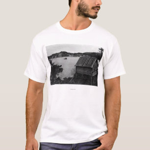 View of Seldovia, Alaska from across water T-Shirt