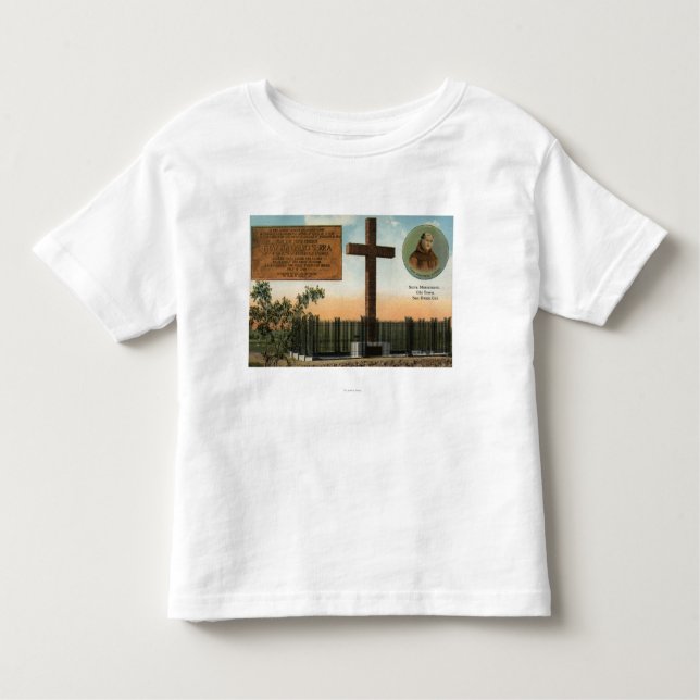 View of Serra Monument, Old Town San Diego Toddler T-Shirt (Front)