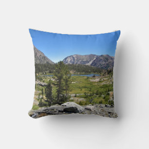View of Shell Lake, Tioga Pass, California Cushion