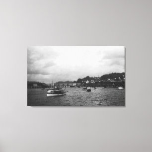 View of Ships at the 15th Annual Regatta Canvas Print
