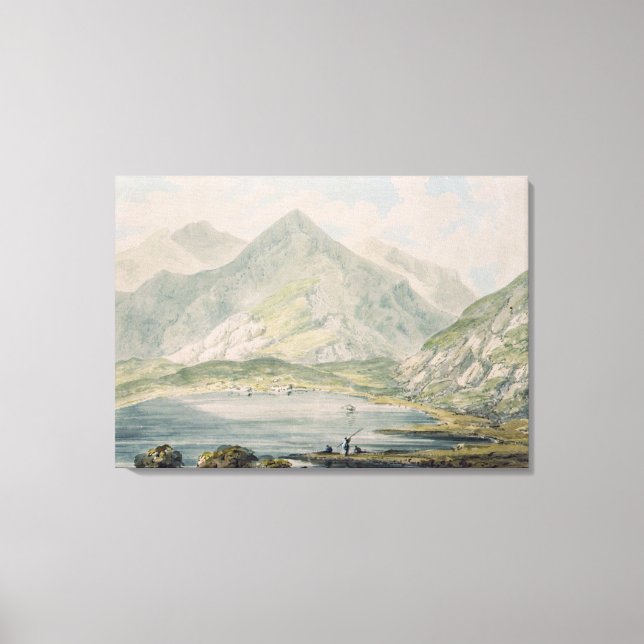 View of Snowdon Canvas Print (Front)
