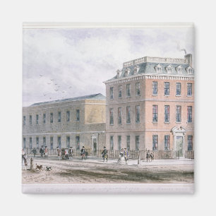 View of Soho Square and Carlisle House Magnet