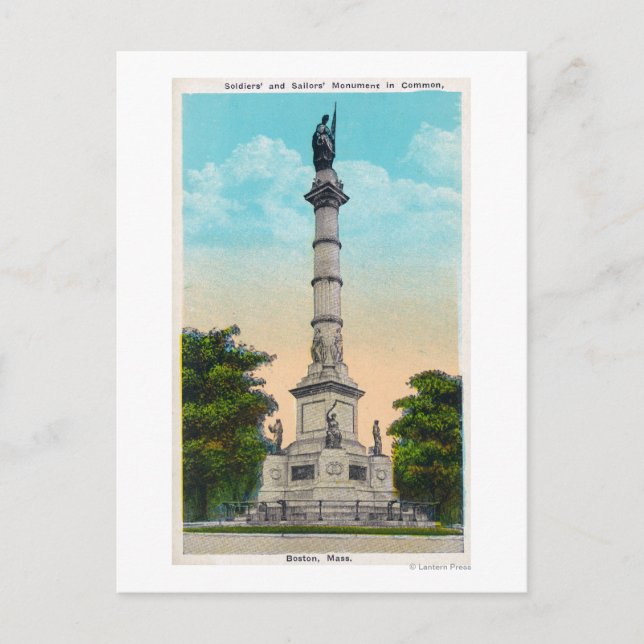 View of Soldiers and Sailors' Postcard (Front)