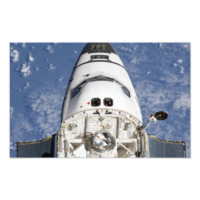 View of space shuttle Endeavour's crew cabin Photo Print (Front)