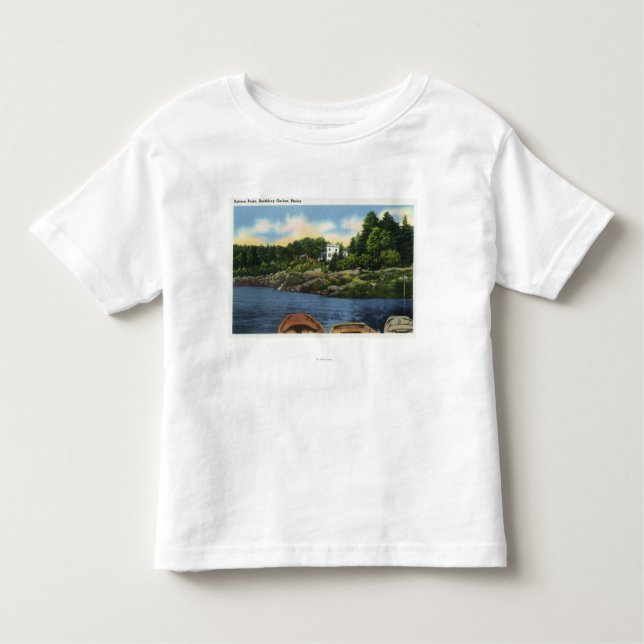 View of Spruce Point Toddler T-Shirt (Front)