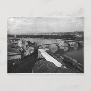 View of St. Benezet Bridge Postcard