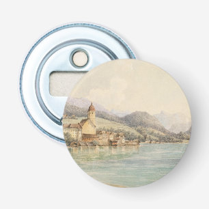View of St. Wolfgang on Lake Wolfgang Carl Lafite Bottle Opener