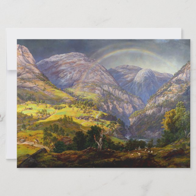 View of Stalheim in Norway Card (Front)