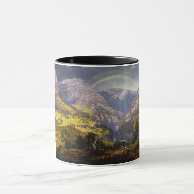 View of Stalheim in Norway Mug (Center)
