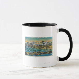 View of Swimmers at the Washington Baths Mug
