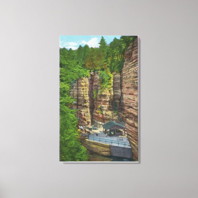 View of Table Rock Canvas Print (Front)